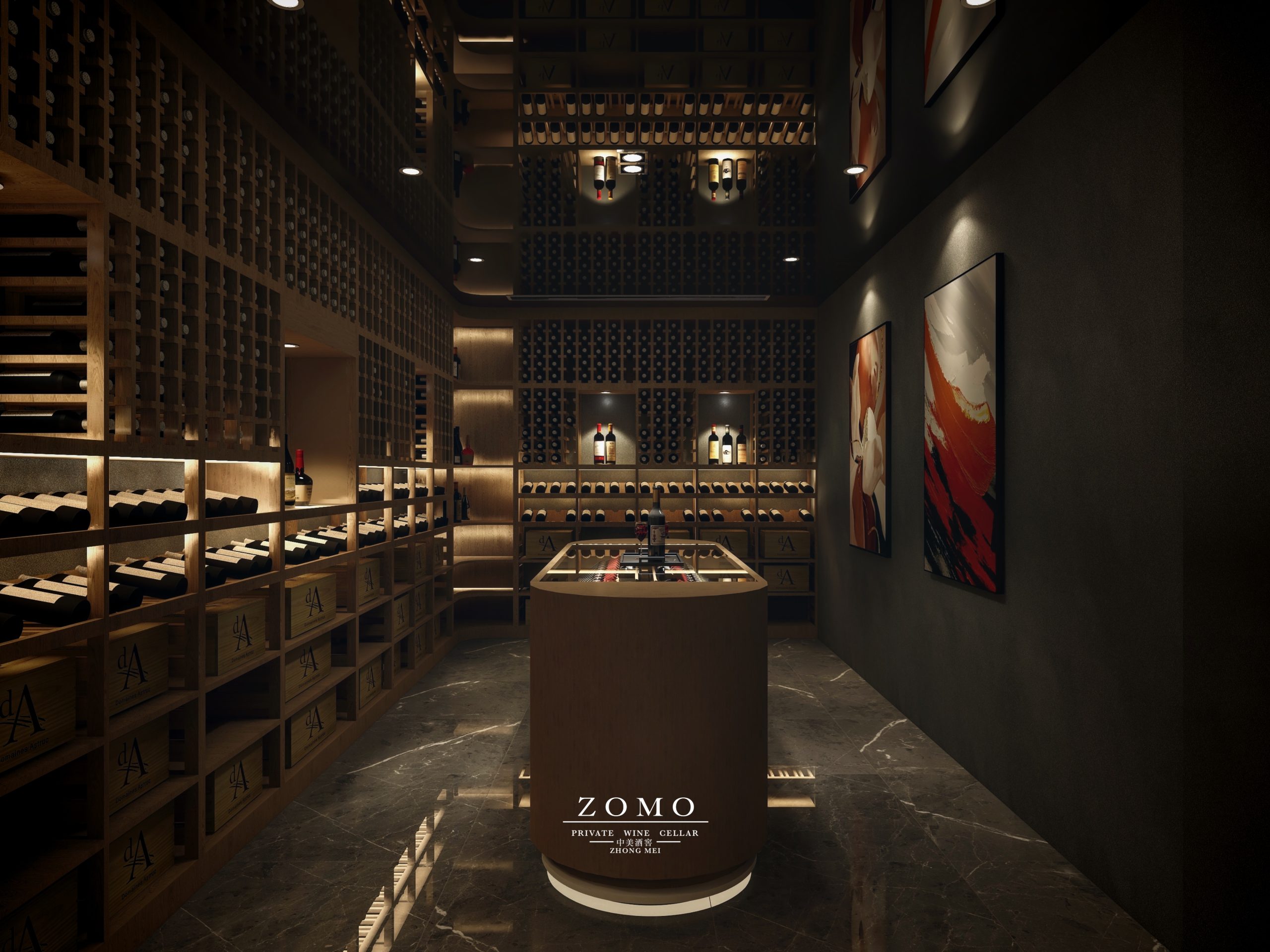 ZOMO酒窖高尔夫郡案例